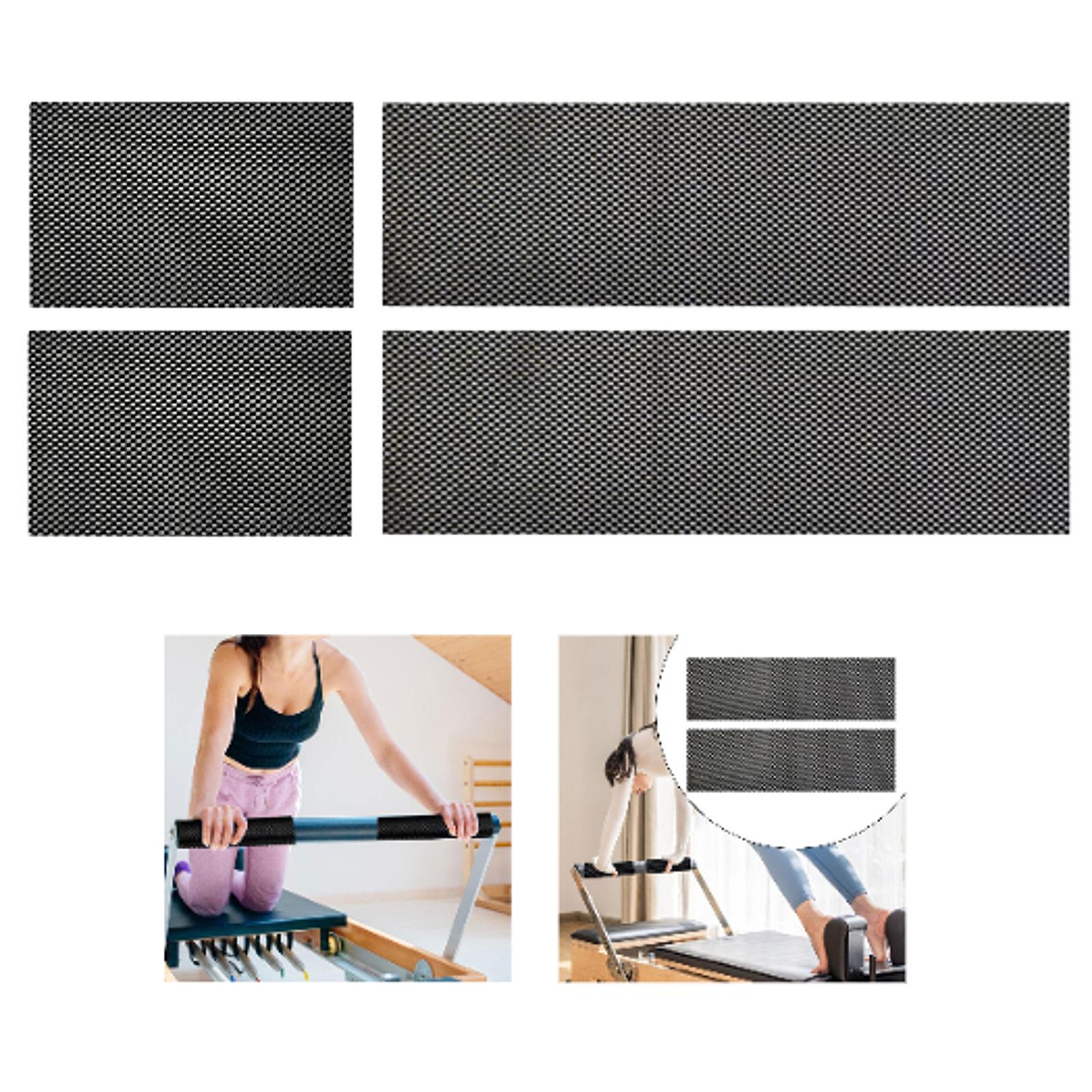 

1 Pair Pilates Nonslip Mat Portable Multifunctional Anti Skid Gripper Pad for Fitness Outdoor Body Building Power Yoga Home Gym 30cmx20cm