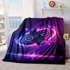 Music Waves Headphones Blanket Flannel Blanket Throw Blanket Sofa Cover Blanket Soft Premium Blanket Picnic Blanket Tv Blanket Gifts