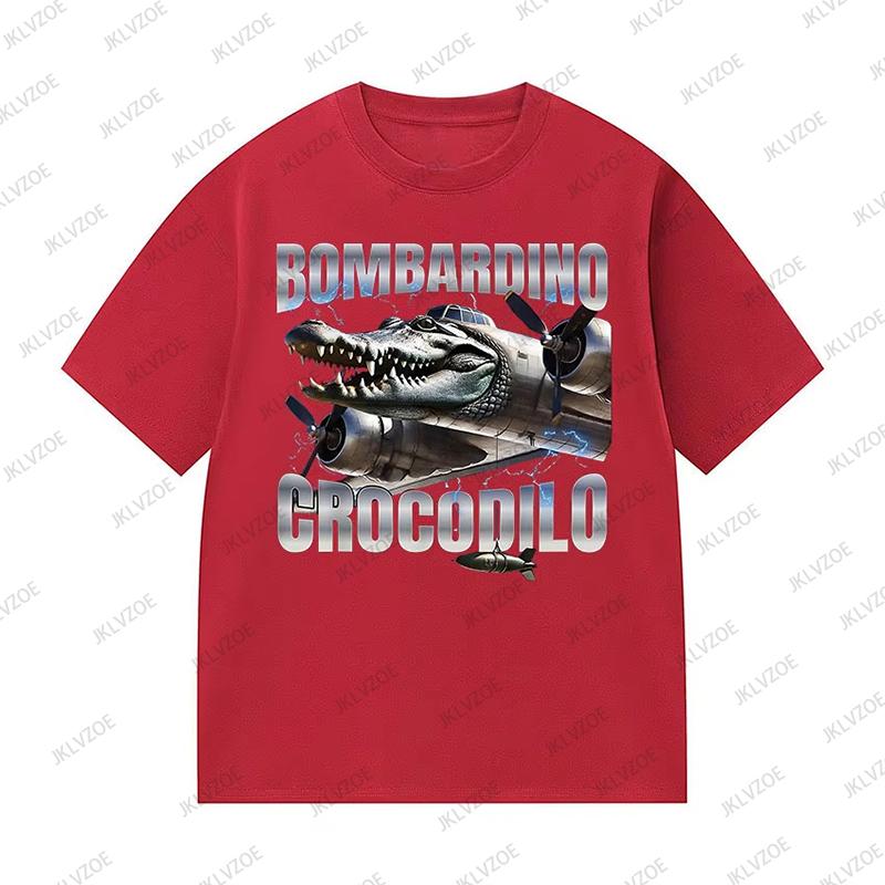 T-Shirts Boys Printed Cotton Men's T-shirt Summer Short Sleeved Round Neck T-shirt Fashionable Casual Children's Top