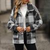 Women's Solid Color Thick Long  Sleeve Fashion Coat Jacket
