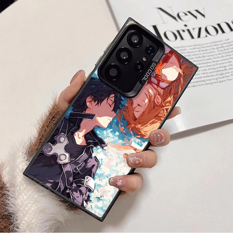 Sword Art Online Anime Shockproof Phone Case for Samsung Galaxy S26 Edge S25 Ultra S24 FE S23 Plus S21 Cover Anti Fall Fundas