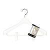 Shinko Hanger Suit Hanger Clips, 40cm Wide, 5cm Thick, Wide Design, Anti-Slip, Rotating Hooks, Stylish, for Suits, Shirts, Jackets, and Coats, Made In