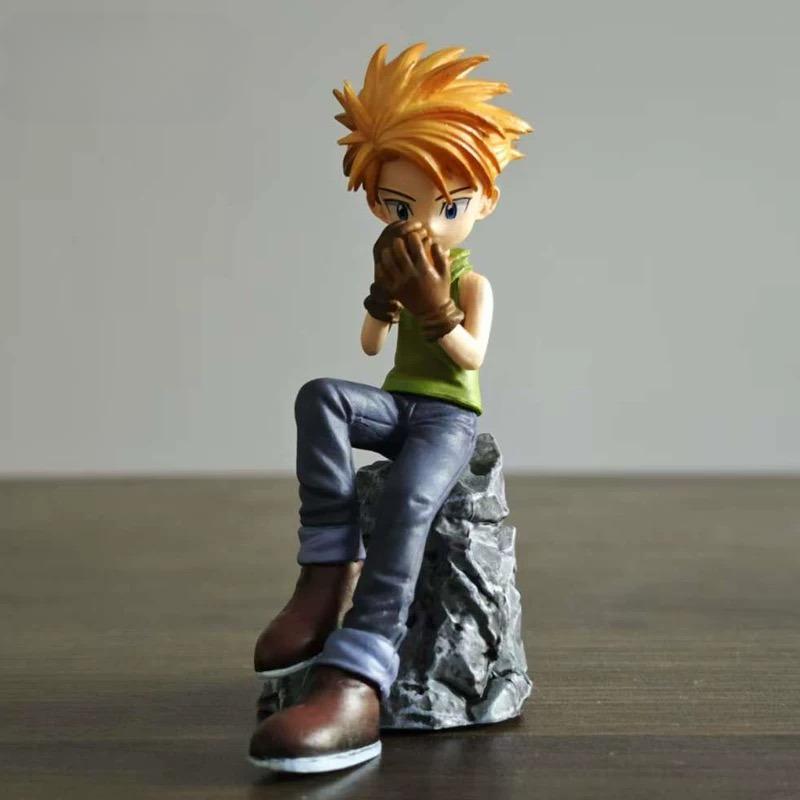 9cm/3.5in  Anime Digimon Adventure Figure Ishida Yamato Play the harmonica Action Figures Pvc Statue Collection Model Toys Gifts