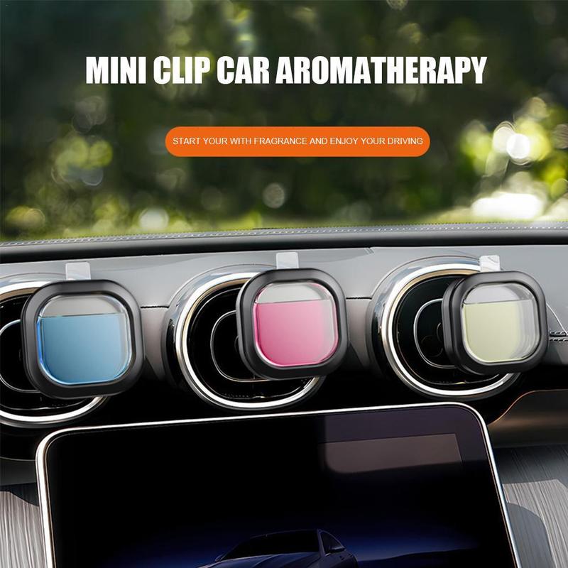 1Pcs Car Fragrance Auto Air Outlet Aromatherapy Clip With Essential Oil Air Freshener Car Interior Odor Removing Fragrance