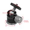 Andoer Aluminum Alloy Tripod Ball Head Mount Panoramic 360 Degrees  Swivel 180 Degrees  Flip with Scaled Base