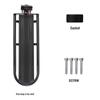 Aluminum Alloy Rear Rack for Mountain Bike - Flat Suspended Cargo Carrier