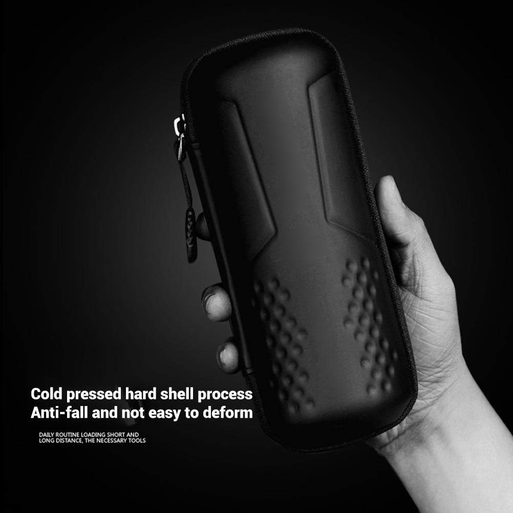 Fahrrad Werkzeug Tasche Bike Lagerung Kapsel Wasserdichte EVA Hard Shell Radfahren Reparatur Werkzeug Tasche