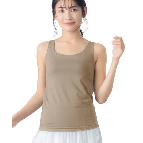 Wing Wacoal Synchro Bra Top ET1152 GB M Women's Built-in Cup Tank Top Quick Dry Cool Touch