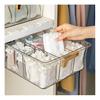 M-Modern-Underwear Storage Box PET Underwear Storage Box Hanging Sock Organizer Compartment Sock Under The Table Underwear Bedro