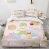 3D Printed Cartoon Sumikko Gurashi Duvet Cover Anime Kawaii Bedding Set Double Twin Full Queen King Adult Kids Quilt Cover