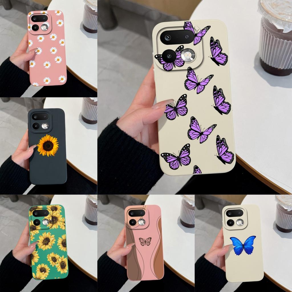 For OPPO Realme 16 15 14 Pro Plus Oppo Reno15 Pro A72 A73 A77 A93 A95 A96 A6X Phone Case Pretty Butterfly Lightweight Full Protection Soft Back Covers