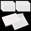 PH PandaHall 50-pack Semi-Transparent Envelopes, Western Style Envelopes, Letter Cases, Plain Business Envelopes, for Wedding Invitations, Receipt