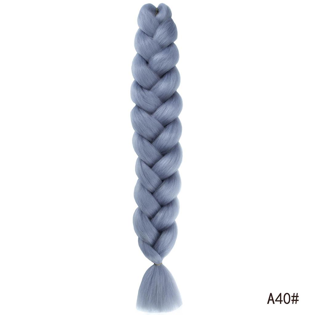 41 Inch 165g Ultra Long Jumbo Braid Hair Synthetic Colorful Braiding Hair Extensions for African Braids Women DIY Hairstyle