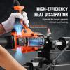 VEVOR Core Drill Machine 2.03-16 Cm Dia 2000W Handheld and Stand Core Drill Rig