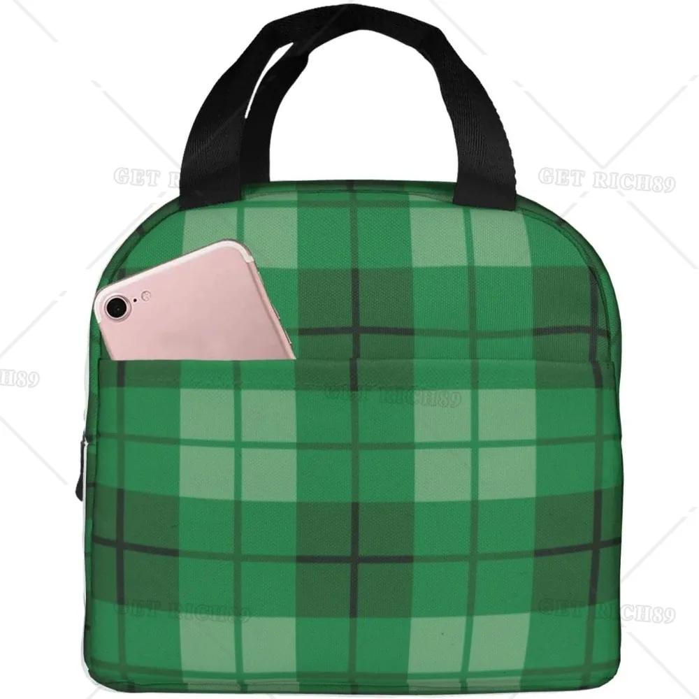 Celebrate St Patrick'S Day Lunch Bag for Women Men Cute Tote Insulated Lunch Box with Pocket for Work Office Travel Picnic