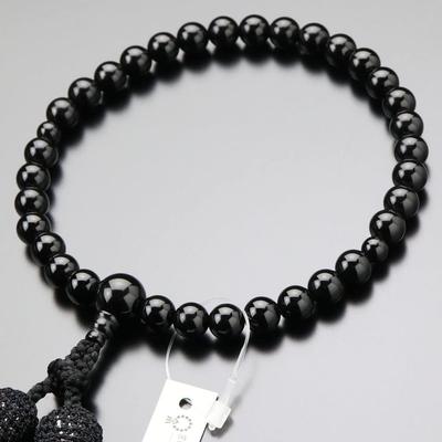 Prayer Beads for Approximately Black Pure Silk Tassel Prayer Kyoto Prayer Kyoto Black Natural Common To All Memorial Memorial My Prayer Beads Beads
