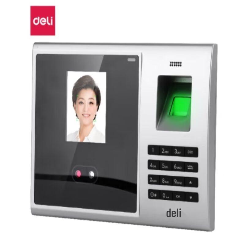 

Deli 3749 Face and Fingerprint Time Attendance Machine CN plug (adapter included)