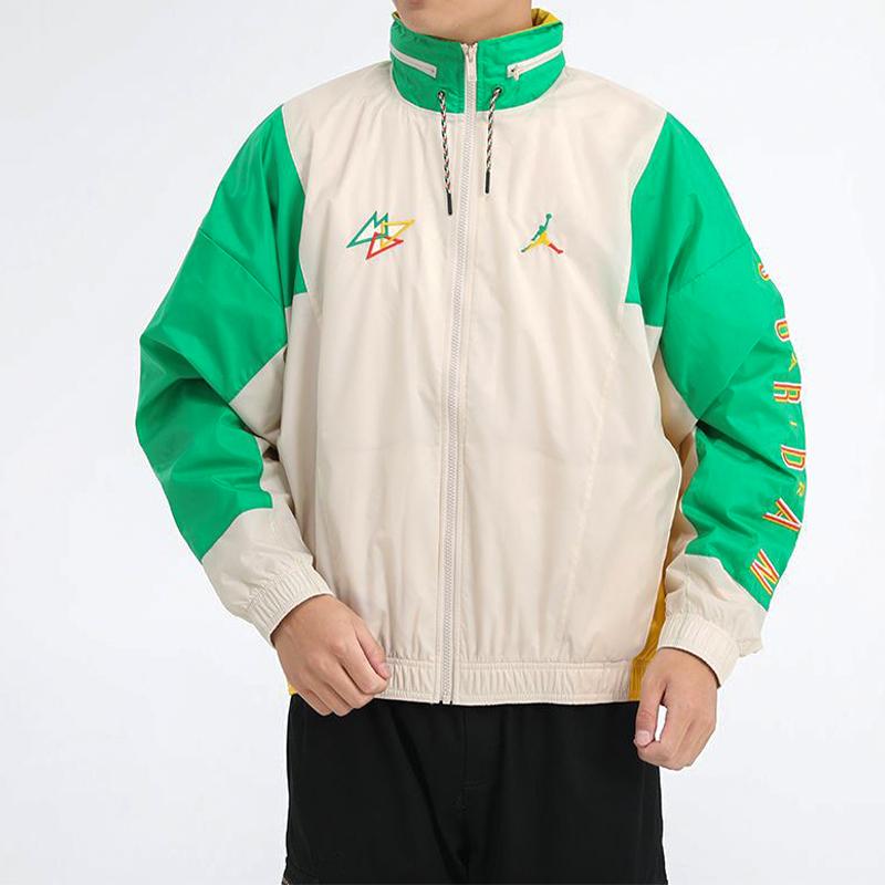 Air Jordan Full-Zip Packable Hooded Jacket Men Jacket Sail CK9566-140