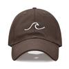 Men'S Baseball Cap Women'S Washed Cotton Waves Embroidery Embroidery Dad Hat Sport Golf Caps For Man Sun Hats Dropshipping