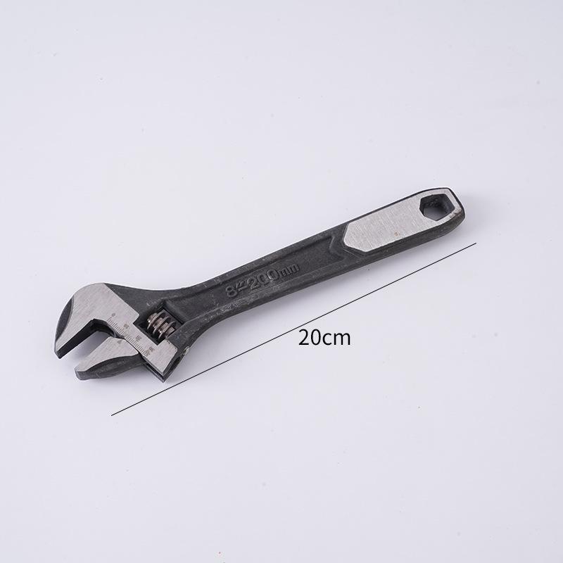 Multi-Function Adjustable Wrench: Large Opening, Short Handle