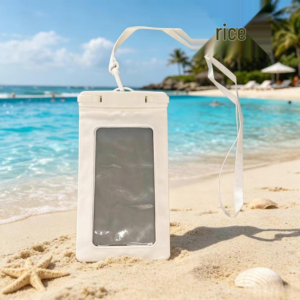 High-End Waterproof TPU Phone Pouch for Swimming, Rafting & Beach - Touchscreen Compatible