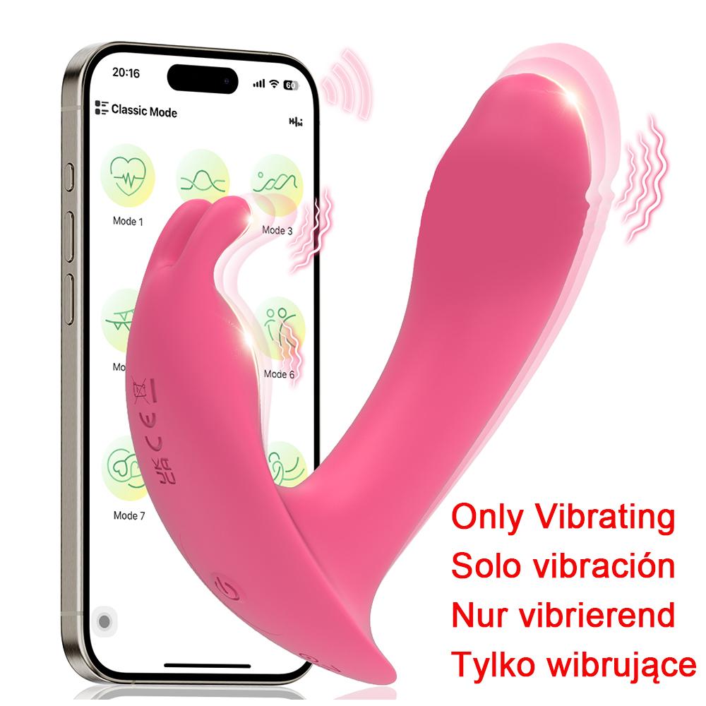 APP Control Thursting Panties Vibrator Wearable Vagina Vibrator for Women G-Spot Clitoris Female Masturbation Sex Toy for Women