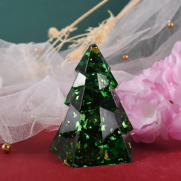 Weihnachtsbaum Harzform 3D Ornamentform Handgemachte Seife Epoxidformen Heimdekoration Form Duftkerze