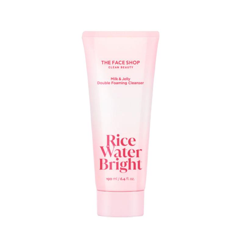 THE FACE SHOP Rice Water Bright Mild Acidic Cleansing Milk & Foam 190ml