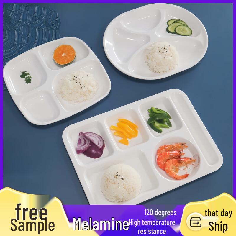 Melamine Divided Meal Plate