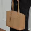 2025 New Tote Bag Vegetable Tanned Top Layer Cowhide Single Shoulder Handbag Trendy Single Shoulder Bag Casual Simple Women's Bag