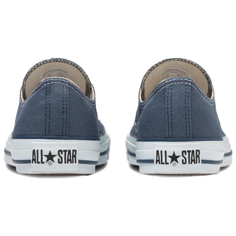 Converse All Star Series CANVAS ALL STAR OX Wear-resistant and lightweight low-top canvas shoes unisex style dark blue