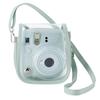 Elecom Instax Mini 12 Clear Camera Case, Protective Cover, Green (IC-CCM12GN) [Just Flip the Flap To Take Photos] Protects from Scratches and Dust, In