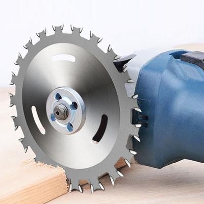 Lame de scie circulaire bidirectionnelle à 40 dents de 4 pouces Coupes lisses et précises Lame de scie pour accessoire d'outils de travail du bois