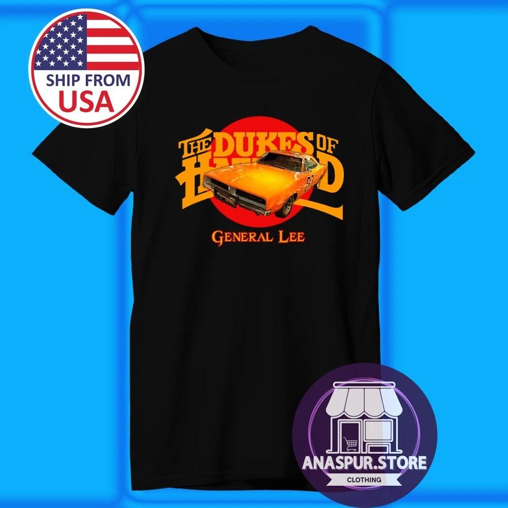 The Dukes of Hazzard - General Lee Men s Black Navy Size S-5XL S