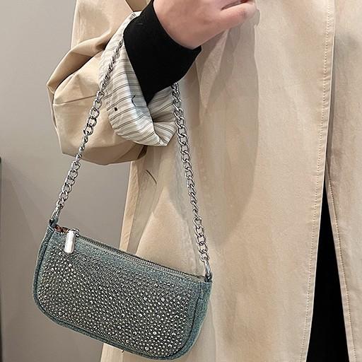 New simple and versatile saddle bag fashion casual shoulder messenger bag commute armpit bag