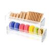 Clear Cracker Tray Acrylic Food Display Stands NEW Cracker Holder  Party Supplies