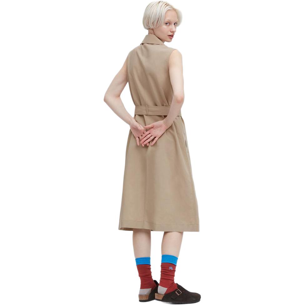 UNIQLO Fashionable Versatile Simple Fitted Sleeveless Dress Women dresses 461958-31