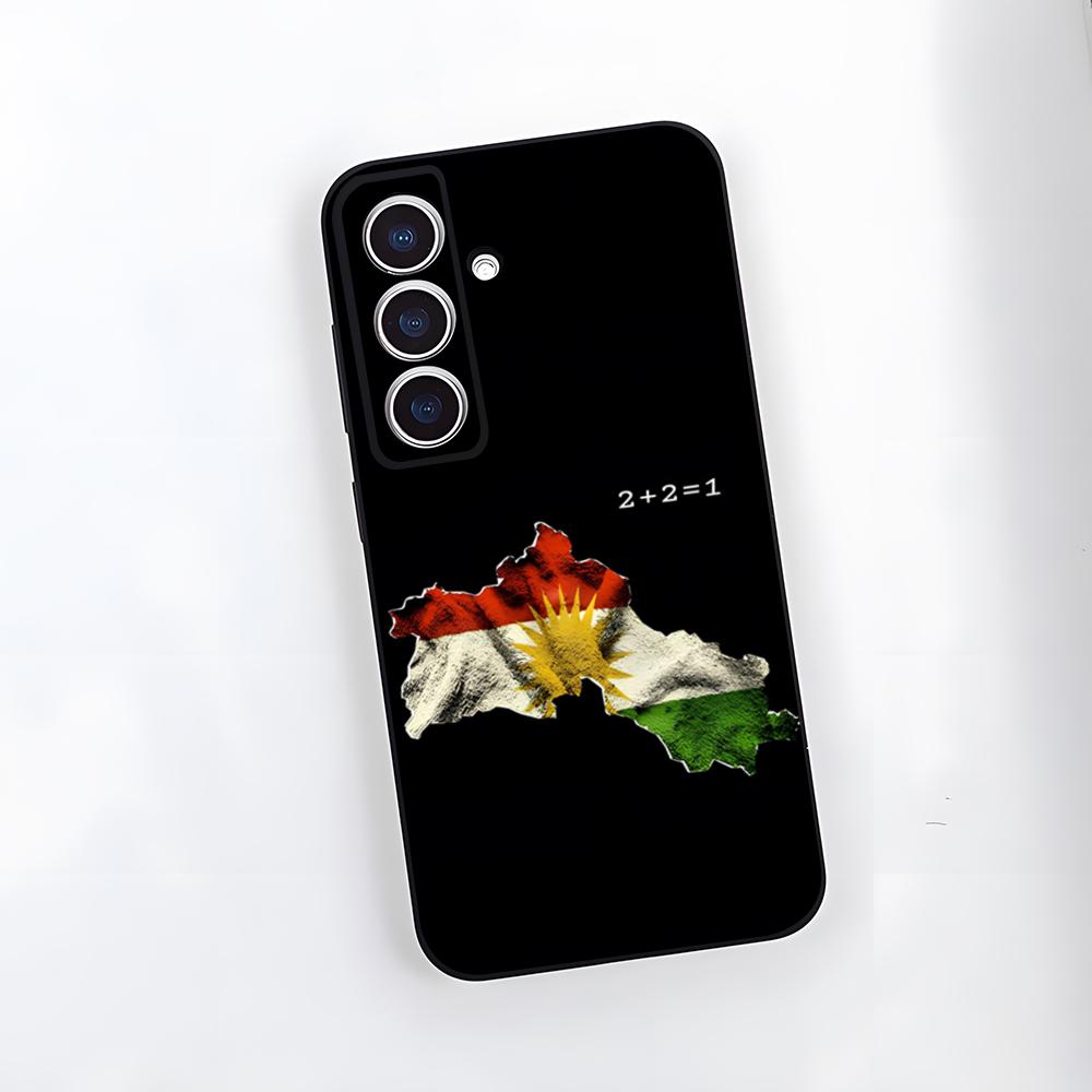 Kurdistan Flag Phone Case For Samsung A25 A13 A33 5G A54 A36 A35 A56 A52 A14 Shockproof Soft Cover