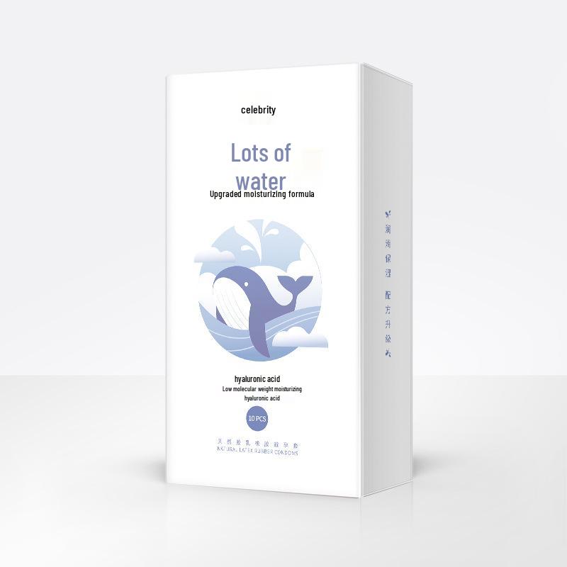 Celebrity Premium Hyaluronic Acid Ultra-Thin Dotted Ribbed Condoms