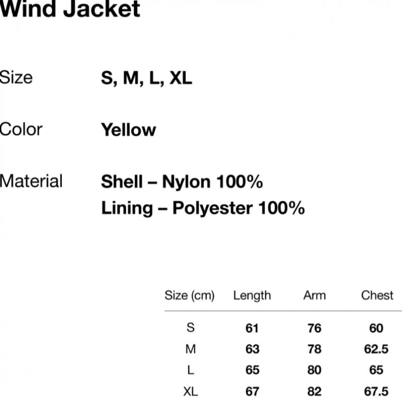 ThIs Is Never That Tnt Minions Windstopper Wind Jacket Yellow