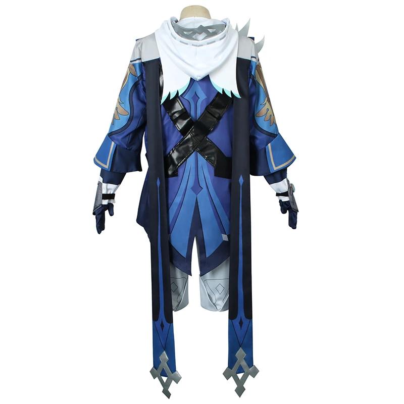   Mika Cosplay Costume Game  Mika Wig Uniform Clothes Halloween Carnival Party Costumes for Man Woaman