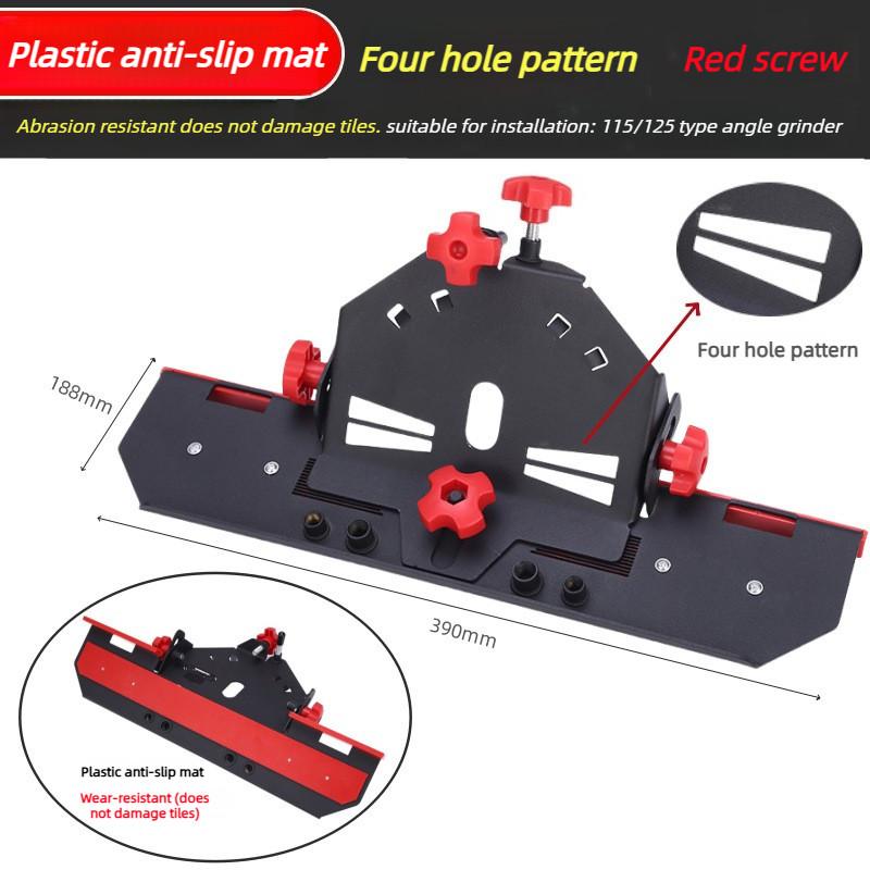 45 Degree Angle Grinder Multifunctional Oblique Trimming Chamfer Bracket Cutting Tool Angle Ceramic Tile Chamfering Machine