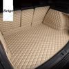 Car trunk mats for Tesla Model Y 2021 - 2024 waterproof cargo liner boot carpets Easy to clean Easy to clean Scratch-resistant