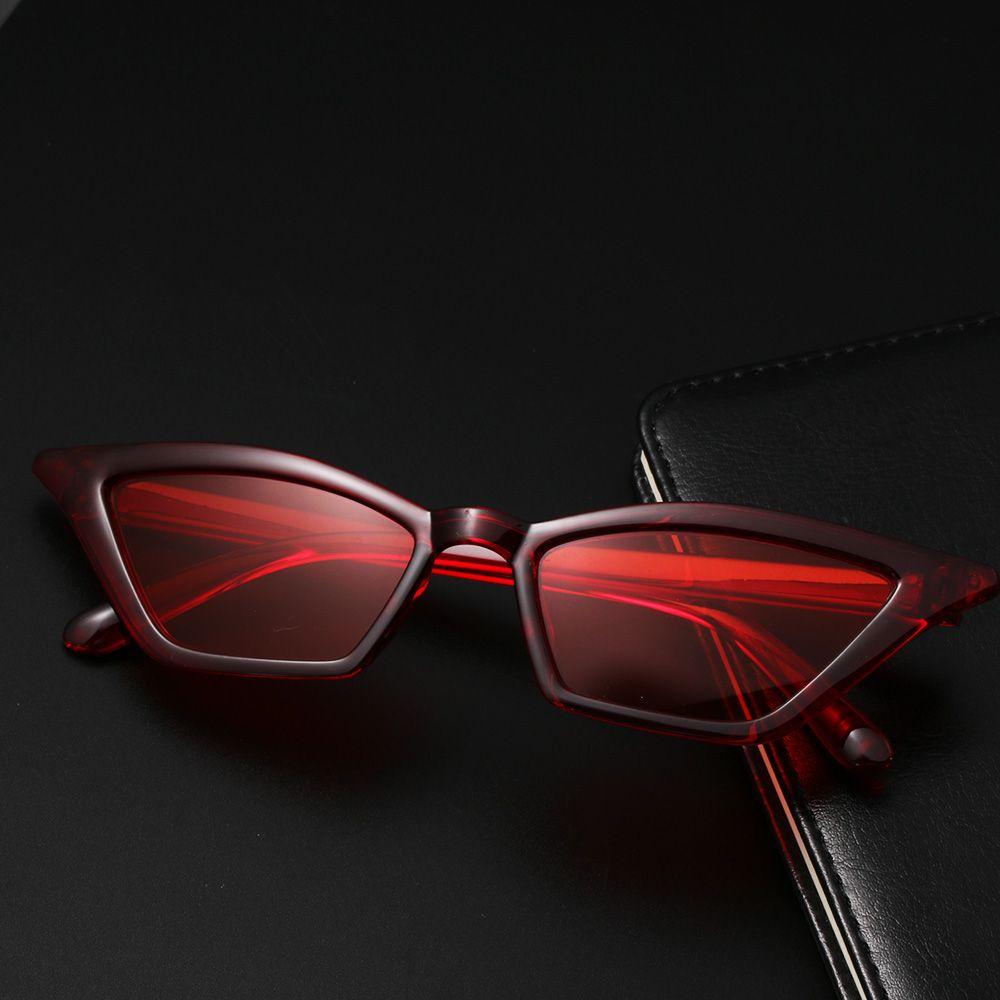 Women Sun Shades Eyewear Small Frame Vintage Sunglasses Cat Eye