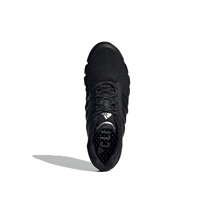Adidas CC Revolution Pohodlná tkanina Syntetická kůže Tlumící nárazy Protiskluzové Nízké ležérní Běžecké boty Unisex tenisky Černé GV7310