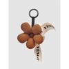 VENGDI Padded Flower Keyring_Brown