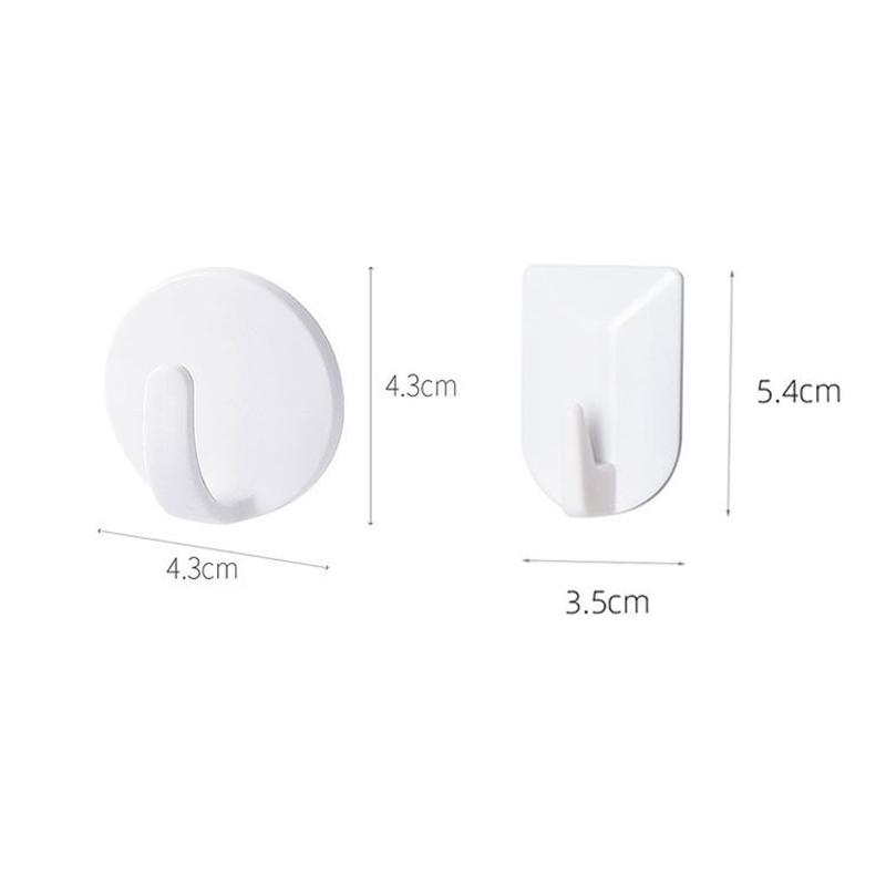 2 ks Magnetický háček Bez vrtání Magnet na ledničku Závěsný háček Kuchyňové dveře Nástěnný Závěsný Víceúčelový Magnet Skladovací háčky