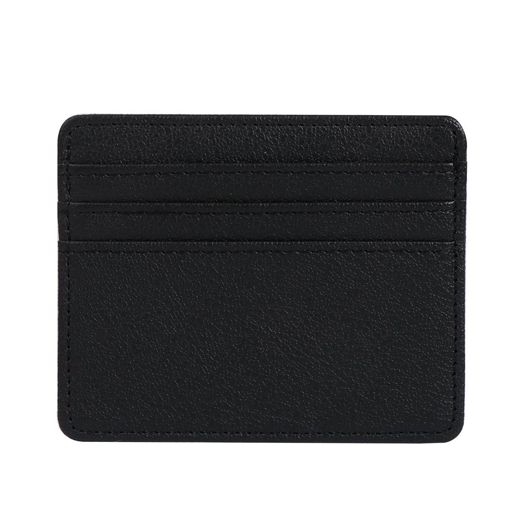 Card Holder Wallet RFID Blocking Business Credit Cards Holders Money for Case PU Leather Purse for Women Men