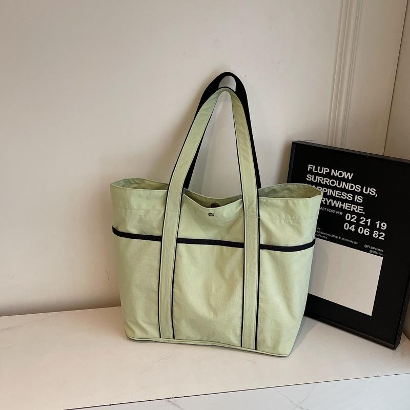 2025 new canvas bag multi-pocket handbag shoulder bag tote bag yoga bag fashion bag
