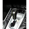 Real Carbon Fiber Style Gear Shift Knob Cover Trim For 2011-2017 Porsche Cayenne